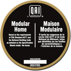 modular home label modular home label